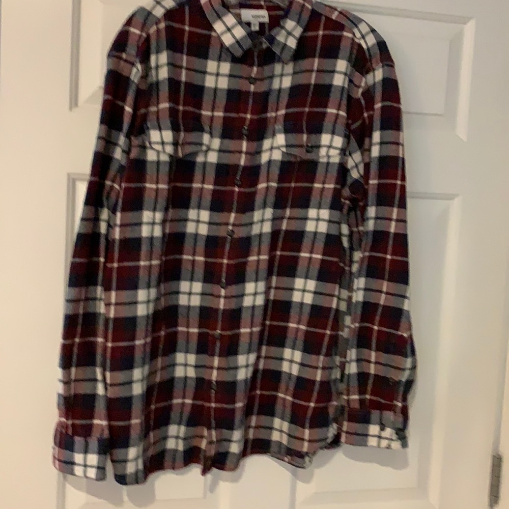 Sonoma XL plaid button down shirt